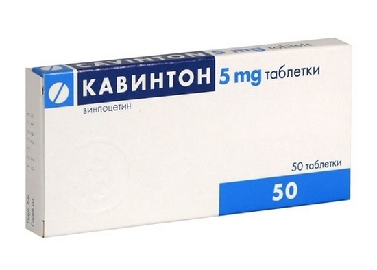 Кавинтон Форте в таблетках