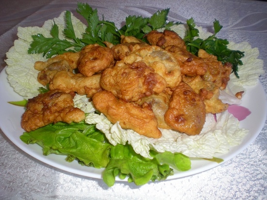 Попкорн из куриных желудков