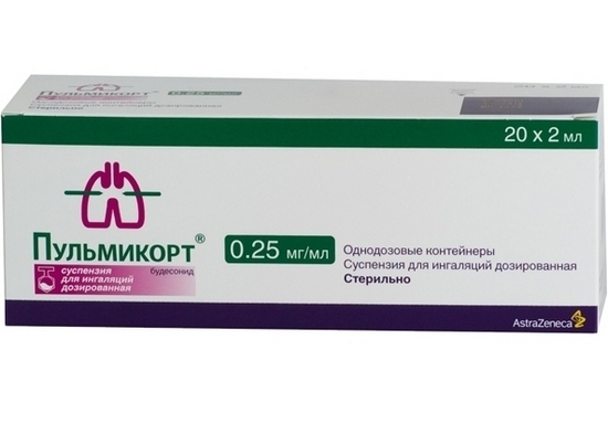 Основные характеристики Пульмикорта