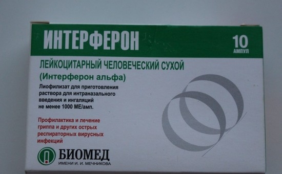 Принцип действия интерферона