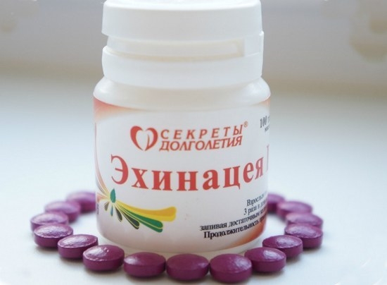 эхинацею в таблетках