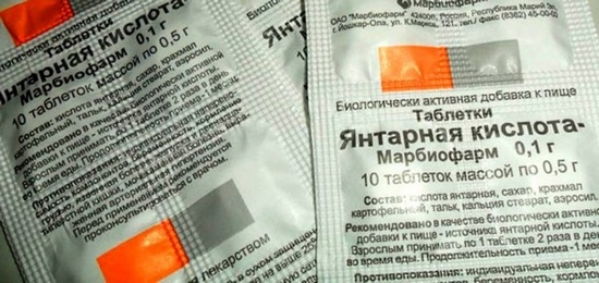 Вред и польза янтарной кислоты