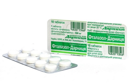 Фталазол: общее описание препарата