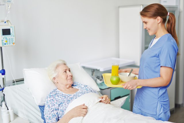 Завтрак в больнице