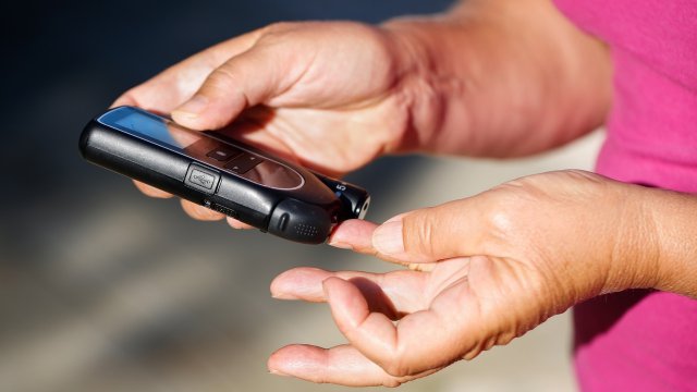 Сахарный диабет у пожилой женщины