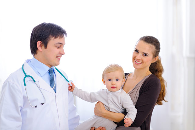 Ребенок на приеме у врача